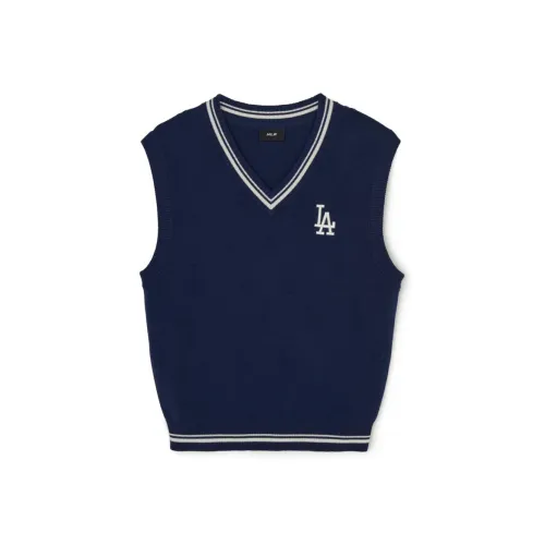 MLB Los Angeles Dodgers Tank Tops Unisex Blue