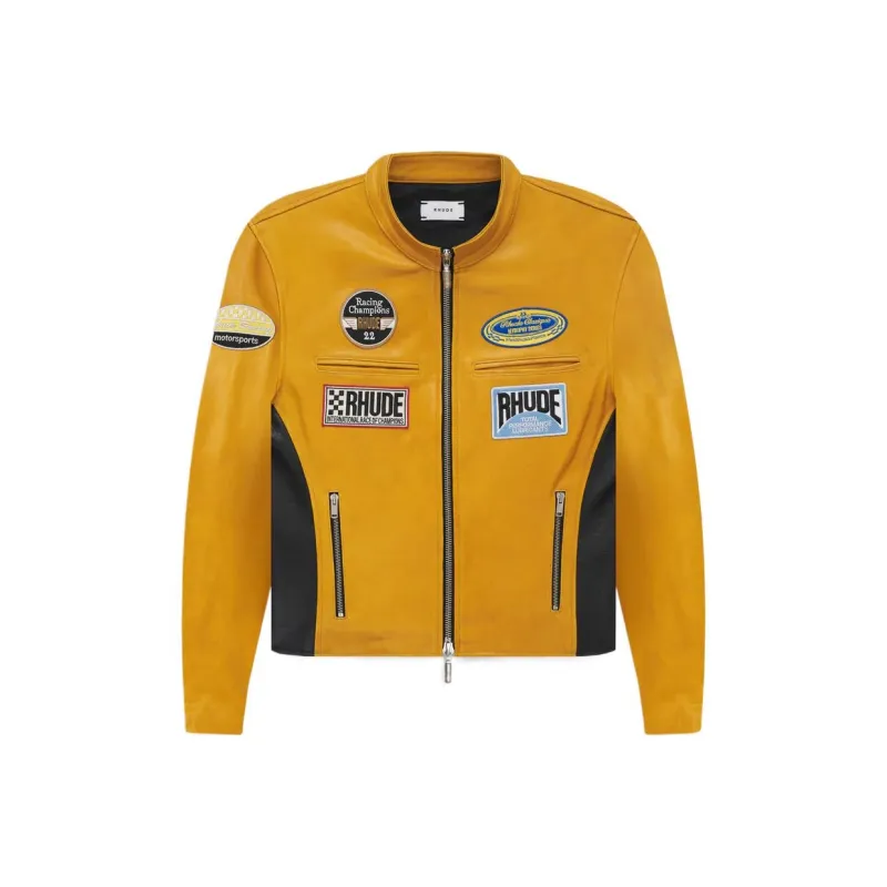 RHUDE Jackets Men Yellow-0