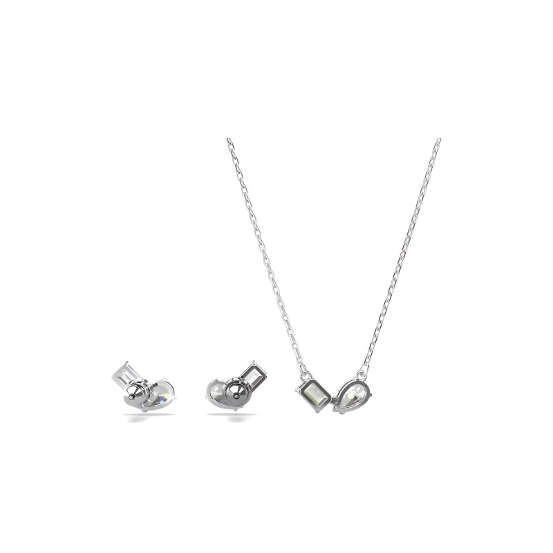 Swarovski Mesmera Earrings Women's Silver-2