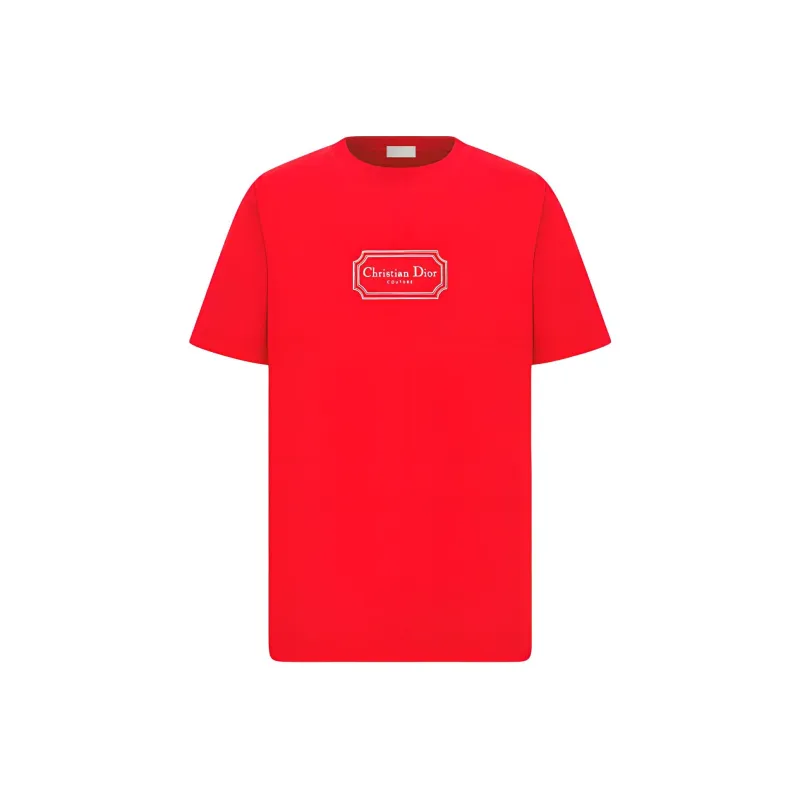 DIOR T-Shirts Men Red-0