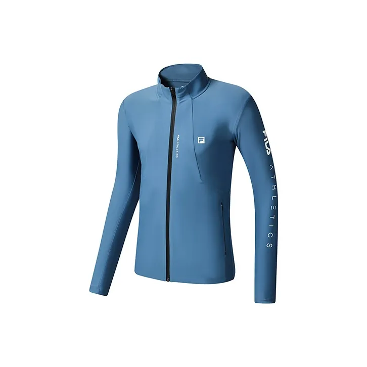 FILA Jackets Men Gray Cobalt Blue-0