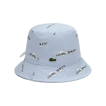 LACOSTE 100% Cotton Bucket Hats Unisex
