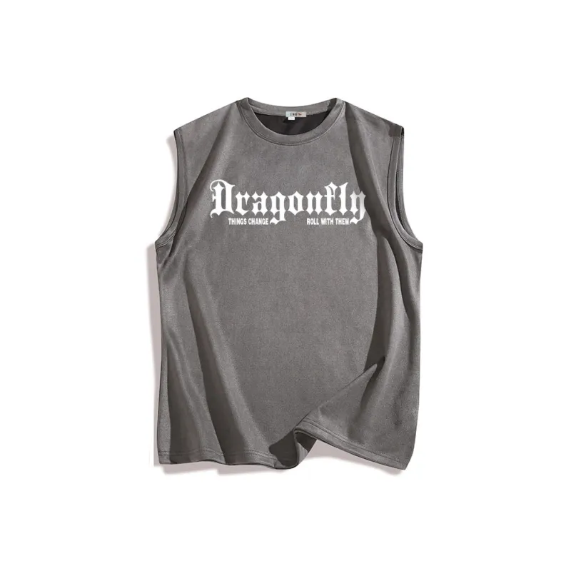 RED DRAGONFLY Tank Tops Unisex-3