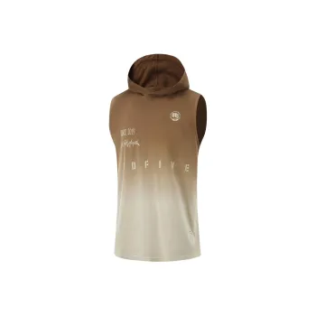 LiNing BadFive Collection Basketball Collection Tank Top Men's Brown/Oat Gray Gradient