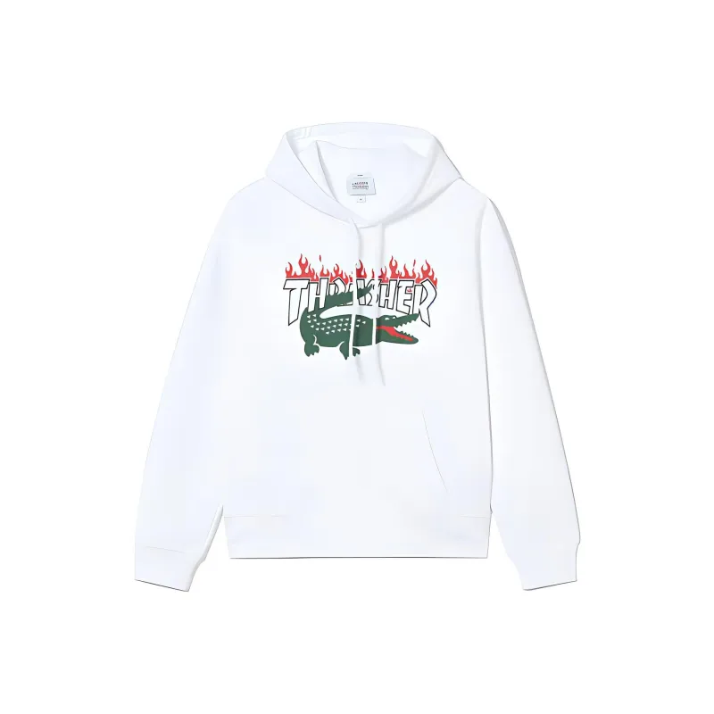 LACOSTE X Thrasher Oversized Sweat Hoodie-0