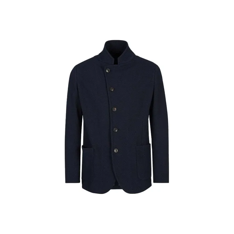 EMPORIO ARMANI Jackets Men Navy Blue-0
