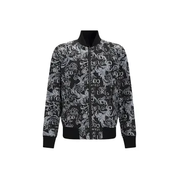 VERSACE JEANS COUTURE SS23 Jackets Coats Men's Black