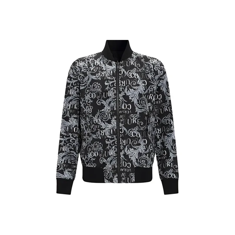 VERSACE JEANS COUTURE SS23 Jackets Coats Men's Black-0