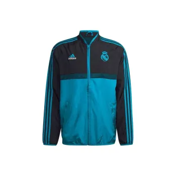 Adidas Real Madrid Jacket Men's Blue