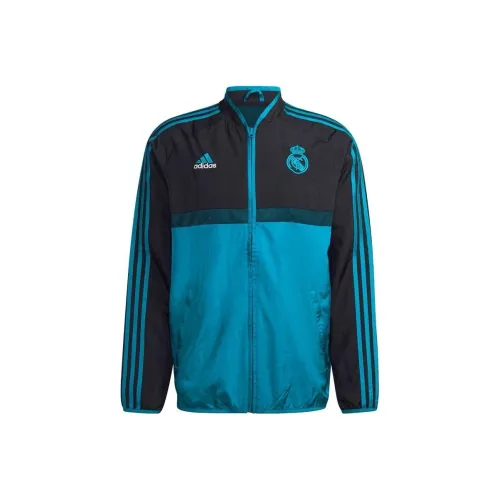 Adidas Real Madrid Jacket Men's Blue