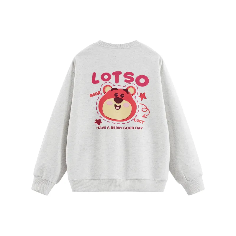 Disney Strawberry Bear Series Sweatshirts Unisex-16