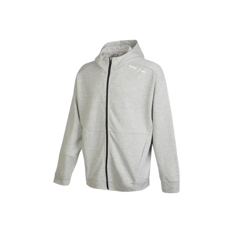 PUMA Jackets Men Light Gray-0