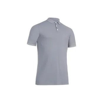 DECATHLON Polo Shirt Men's Medium Gray