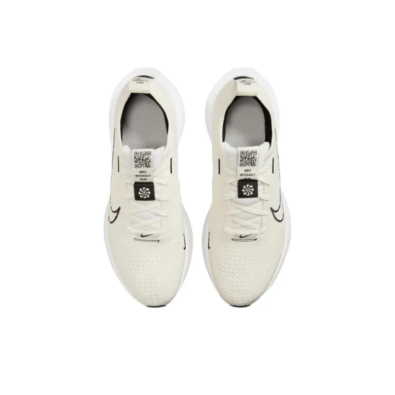 Nike Interact Run Sail Black White-3
