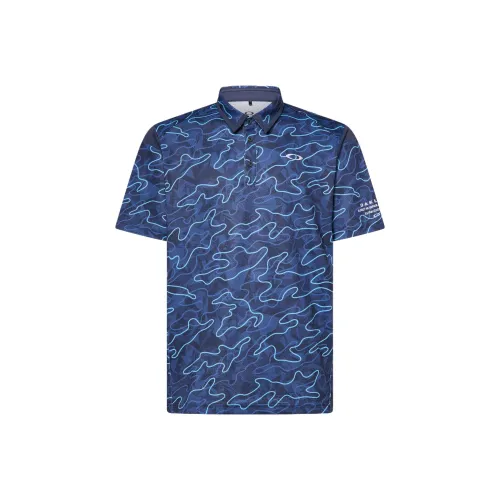 Oakley O Sync Pack Irradiation Shirt Men's Blue Storm Print
