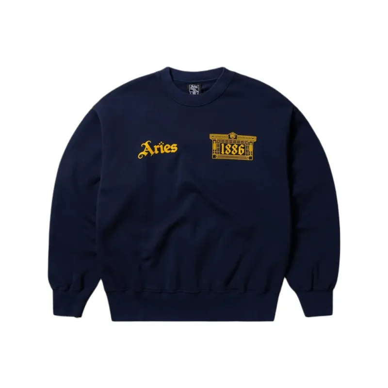 Aries X Arsenal 1886 Crew Sweat-0