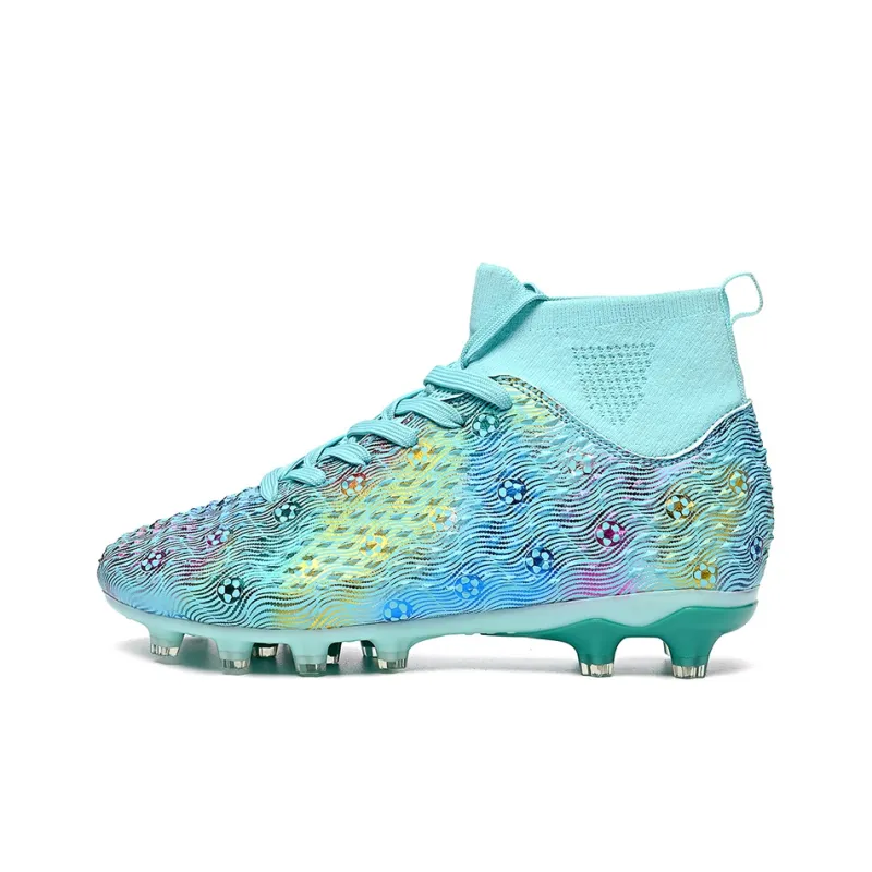 QIUTEXIONG Soft Ground, Natural Ground Cushioning Slip Resistant Waterproof Soccer Shoes Unisex-14