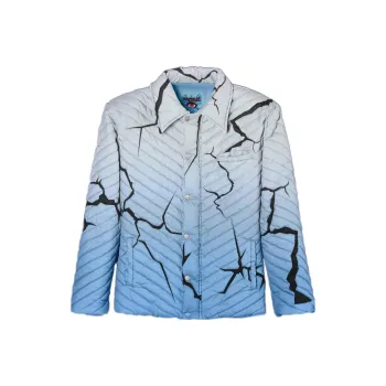 GUCCI Jackets Men Light Blue