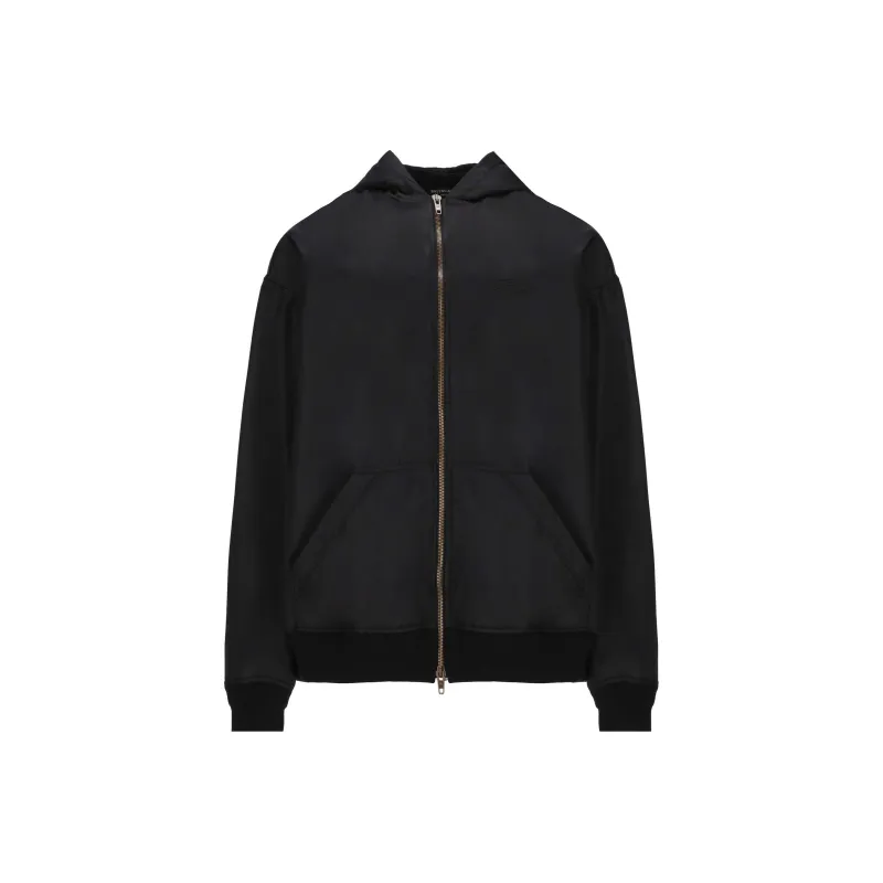 Balenciaga 3B Sports Icon Padded Zip Up Hoodie-0