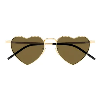 SAINT LAURENT Loulou Heart frame Sunglasses