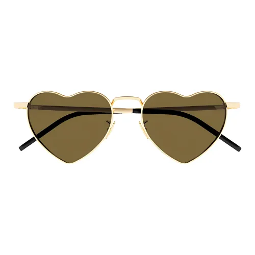 SAINT LAURENT Loulou Heart frame Sunglasses