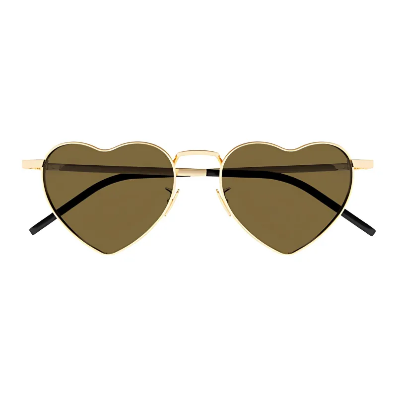 SAINT LAURENT Eyewear Loulou Heart frame Sunglasses-0