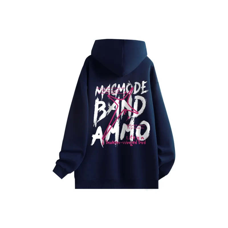 Magmode Sweatshirt Unisex Vintage Red-6