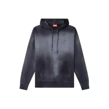 DIESEL S Rob Hood R2 Faded Hoodie