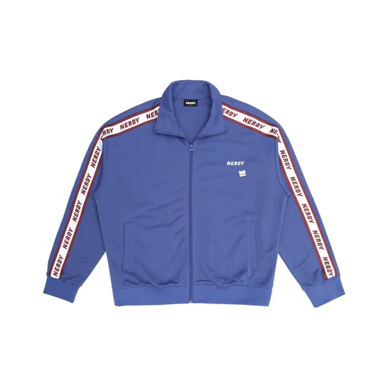 Nerdy Jackets Unisex Blue-0