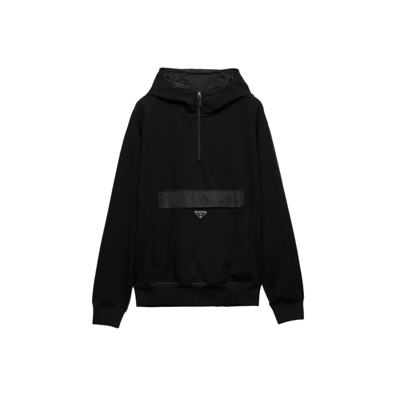 PRADA SS24 Sweatshirt Men's Black-0