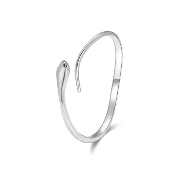 Bear Silversmith 999 Fine Silver Sterling Silver Bangle Women's