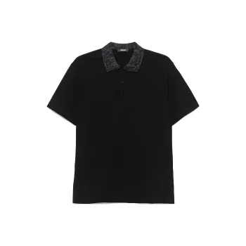 VERSACE Cotton Polo Shirt