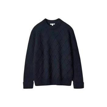 Jw Anderson X UNIQLO JWANDERSON Co brand Knitwear Unisex 69 Navy Blue