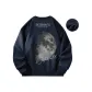 Navy Blue Fleece-Lined