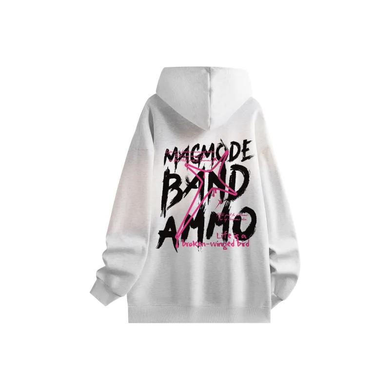Magmode Sweatshirt Unisex Vintage Red-4