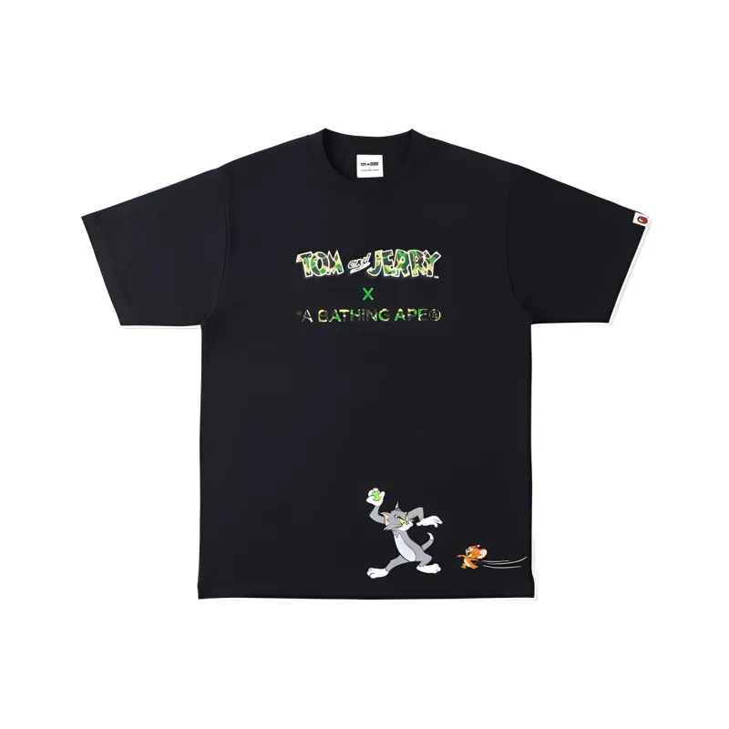 A BATHING APE X Tom And Jerry Tee-0