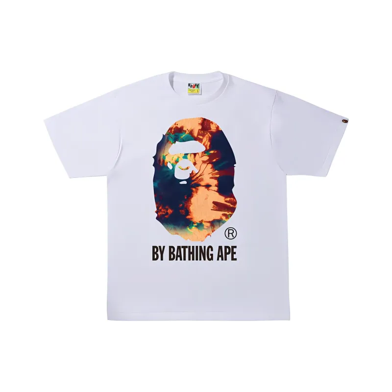 Bape Tie Dye By Bathing Ape Tee-4