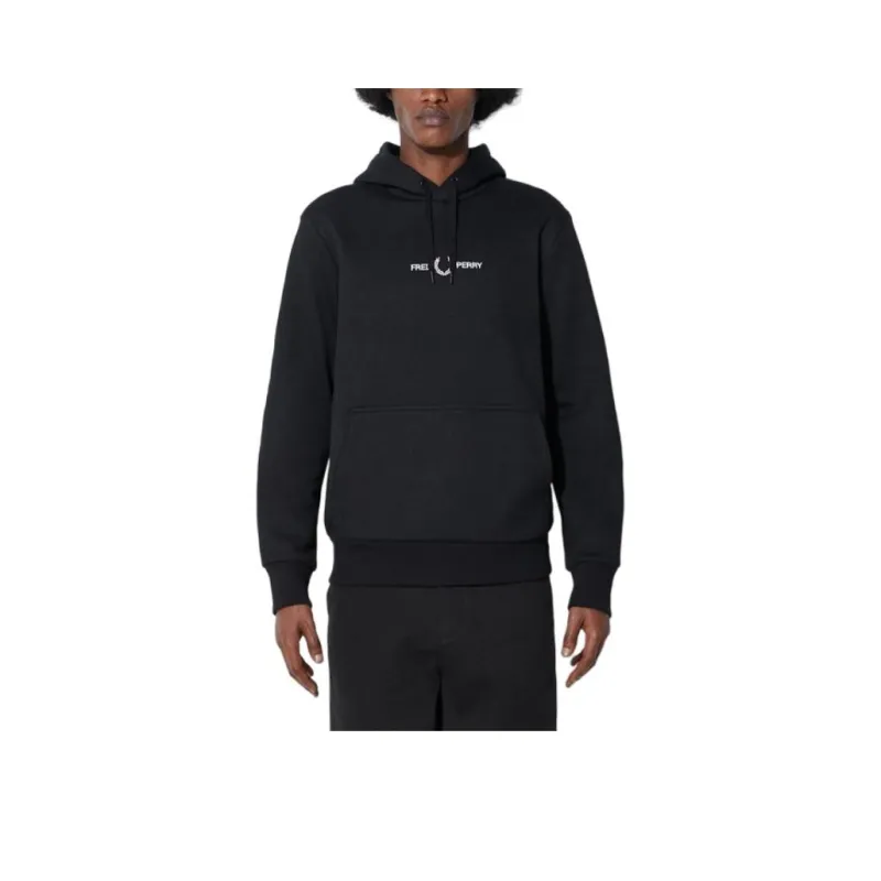 FRED PERRY Sweatshirt Men's Black-0