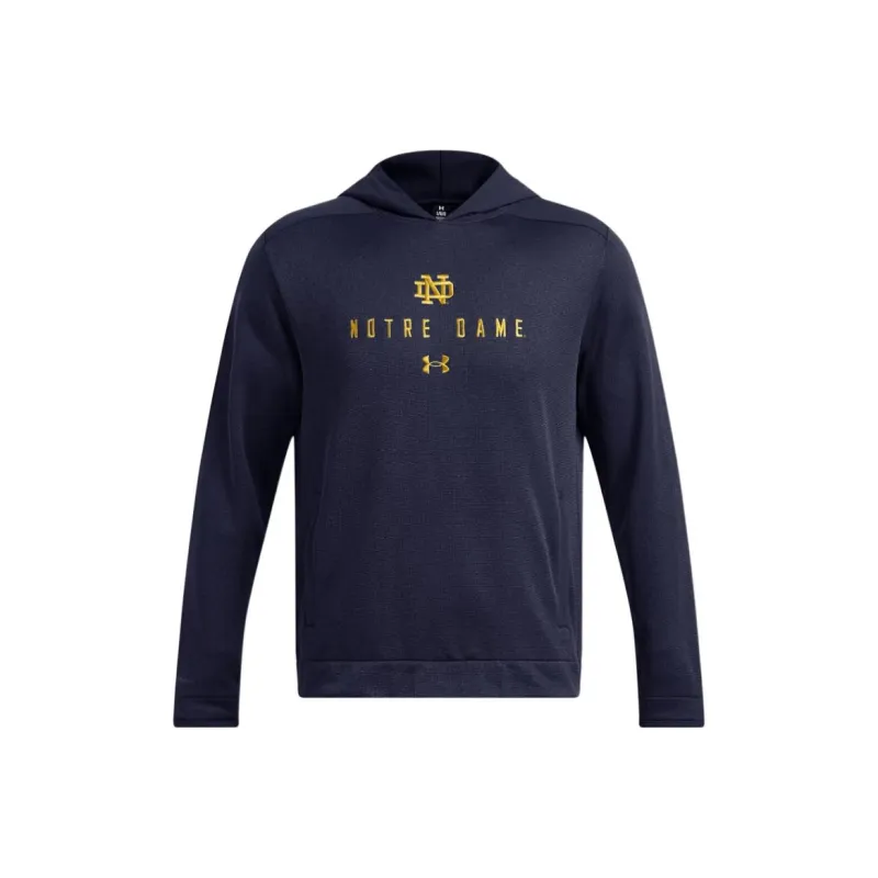 Under Armour StormCollegiate FW24 SweaterFleece Sweatshirt Men's Marine Blue-0
