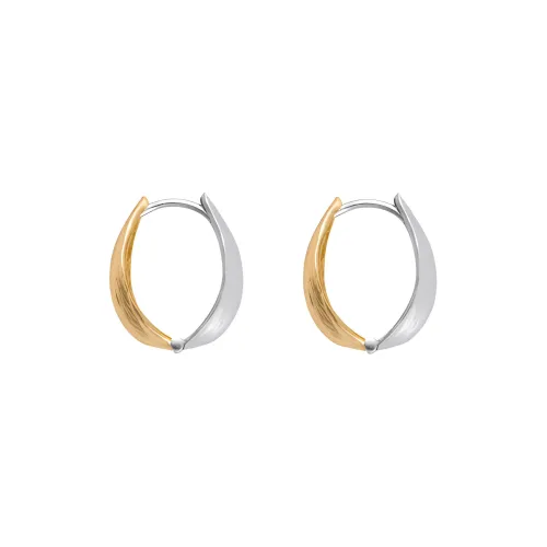 SOFT ROOM Alloy Silver-Plated Gold-Plated Earrings Women's Multicolor