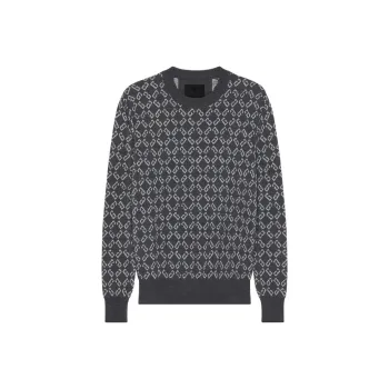 Givenchy Monogram 72 Kacquard Knit Sweater