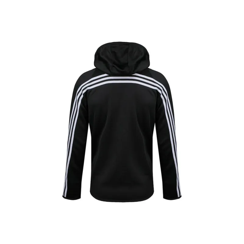 Adidas 3 Stripes Jackets Men Black-0