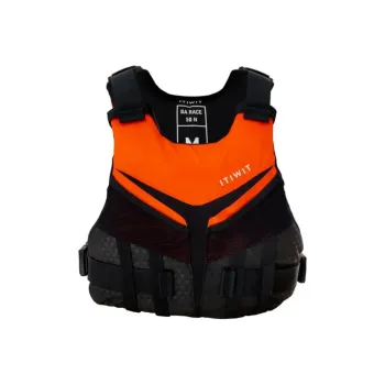 DECATHLON Tank Top Unisex Orange Red/Black