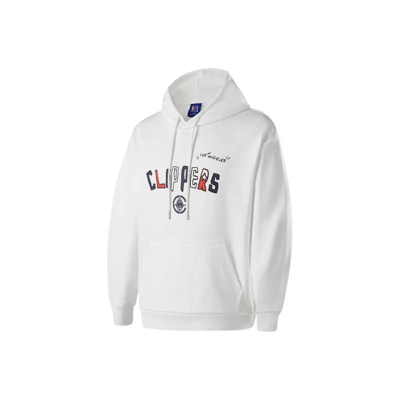 NBA Los Angeles Clippers Sweatshirt Unisex White-0