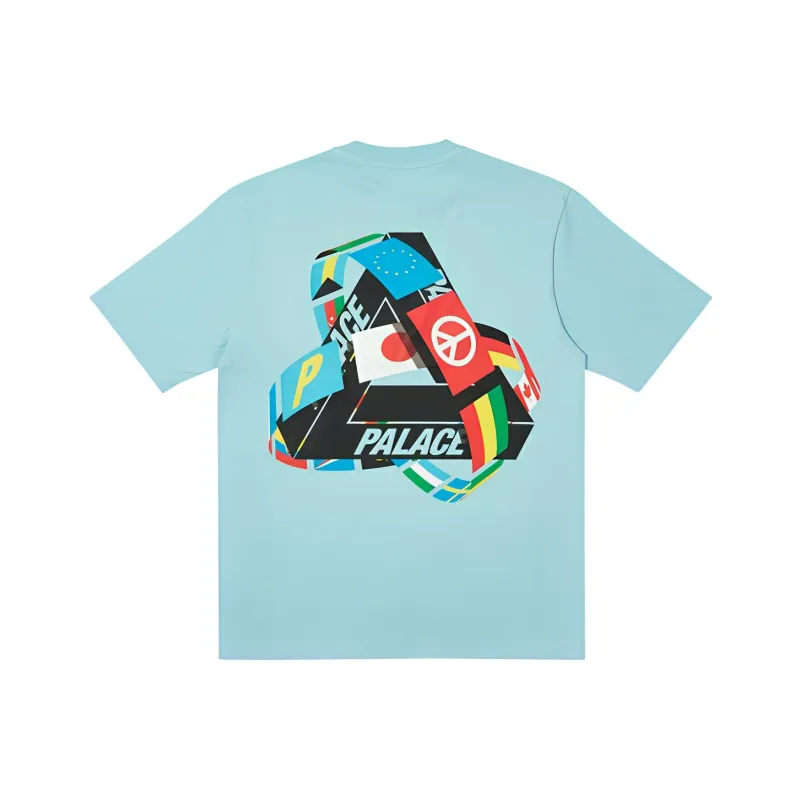 PALACE Tri Flag T Shirt-0