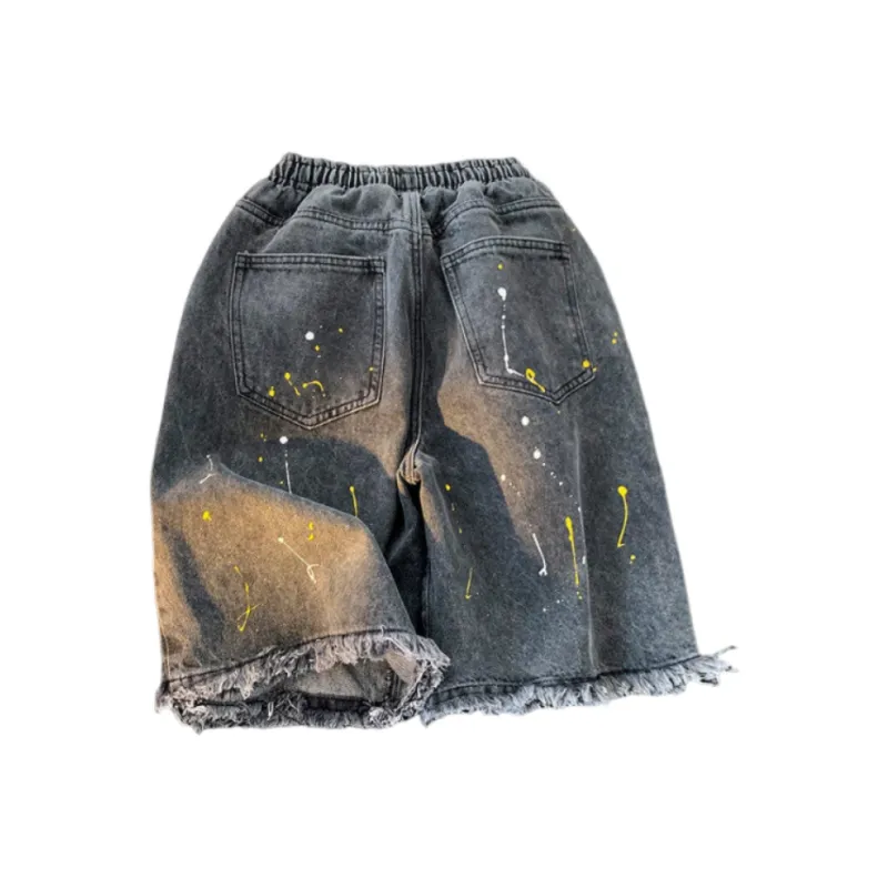 ROSECREED Denim Shorts Unisex-1