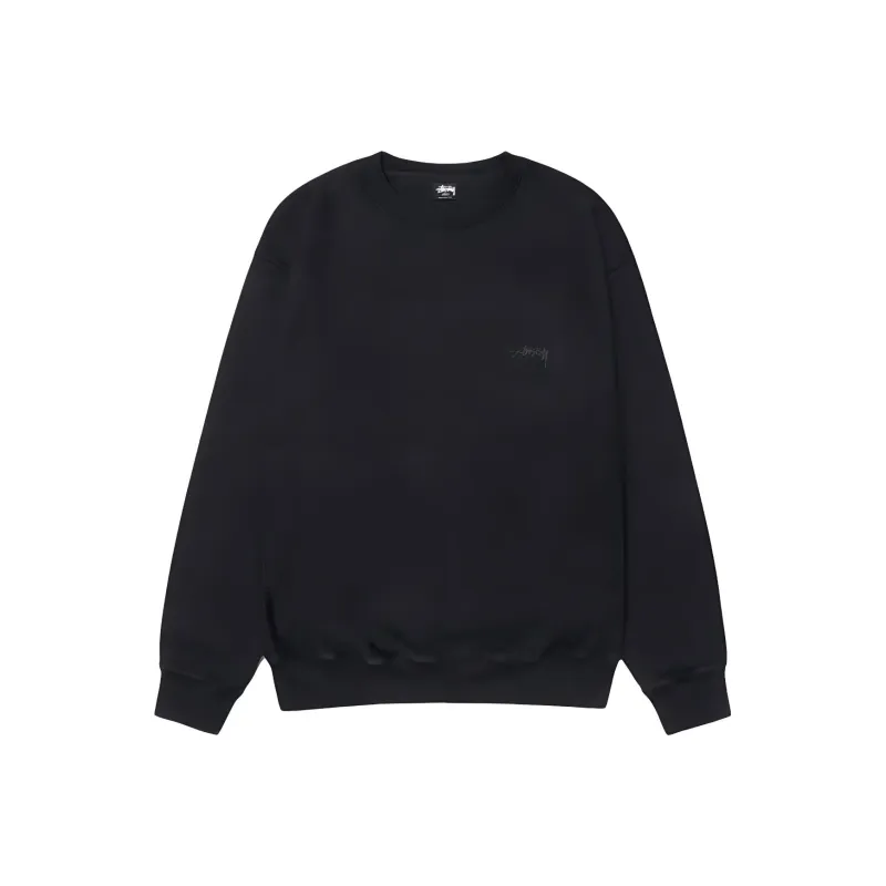 Stussy Smooth Stock Pigment Dyed Crew-0