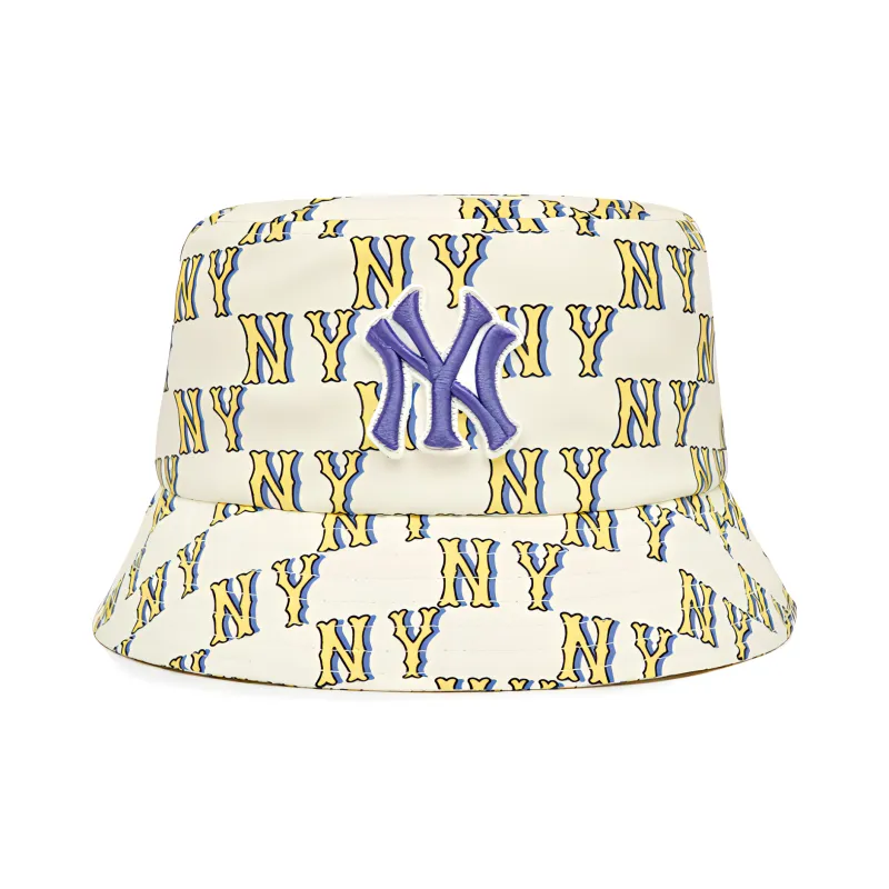 MLB Polyester Bucket Hats Kids' Beige-1