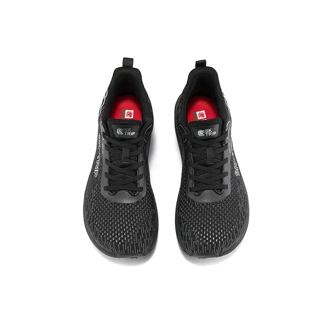 SK.TRIP x FireMonkey Anti Slip Wear Resistant Low Top Casual City Commute Running Shoes Men's Black-2