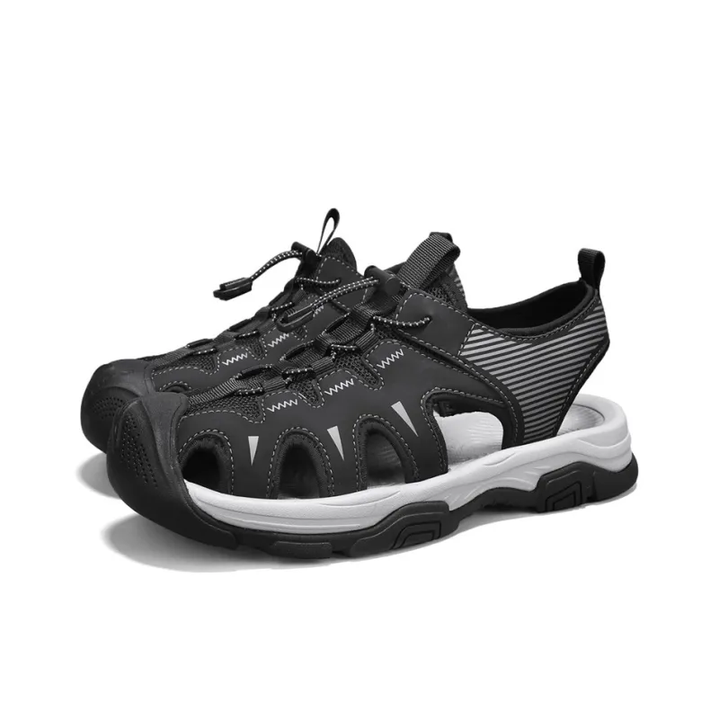QIUTEXIONG Slip Resistant And Breathable River Trekking Shoes Men's-2